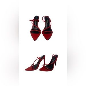 Red Fashion Nova - Meant for you Heeled Sandal